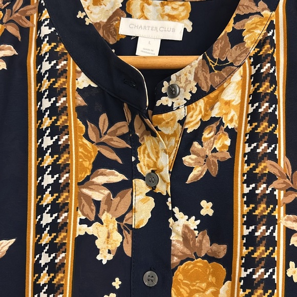 Charter Club Large elegant blouse - Picture 2 of 4